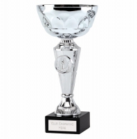 KK263C ALPHA GLASS CUP  SIZE 30.5 CM FREE ENGRAVING ON BASE  IN PRESENTATION BOX 
