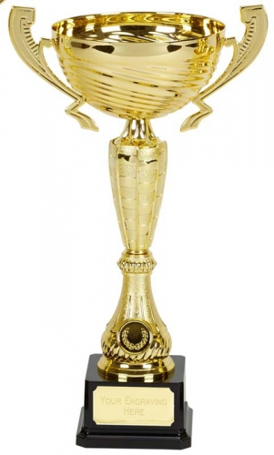 Surge Gold Presentation Cup Trophy Award 14 3/8 Inch (36.5cm) : New 2020