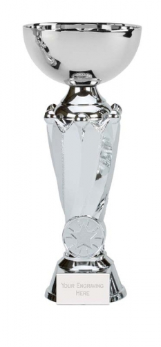 Tower Silver Presentation Cup Trophy Award 8 7/8 Inch (22.5cm) : New 2020