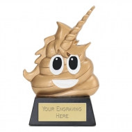 Unicorn Poop Trophy Award