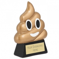 Poop Emoji Trophy Award