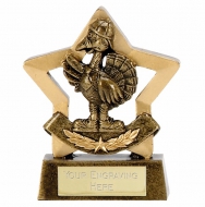 Mini Star Turkey Award Trophy AGGT 3.25 Inch
