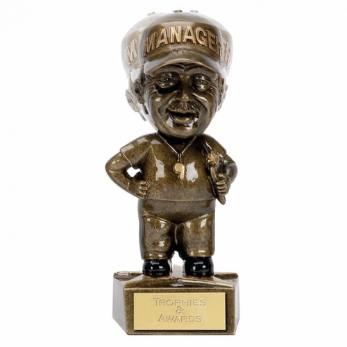 Bobblehead Football Manager Trophy AGGT 6 Inch