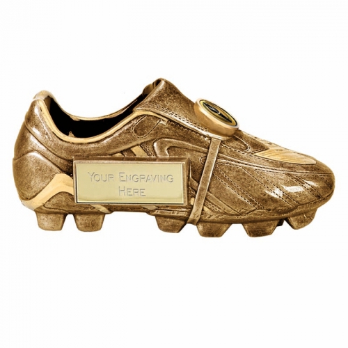 Premier7 Gold Boot AGGT 7 Inch Football Trophy