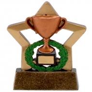 Mini Star Cup Bronze Award Trophy AGGT 3.25 Inch