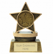 Mini Star Podium Award Trophy AGGT 3.25 Inch