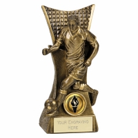 CONQUEROR Football Trophy Award - AGGT - 7 1/8 (18cm) - New 2018