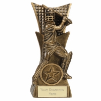 CONQUEROR Cricket Trophy Award Batsman - AGGT - 5.5 Inch (14cm) - New 2018