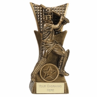 CONQUEROR Cricket Trophy Award Batsman - AGGT - 6.25 Inch (16cm) - New 2018