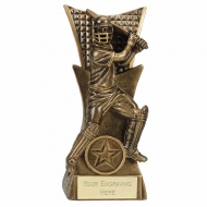 CONQUEROR Cricket Trophy Award Batsman - AGGT - 7 1/8 Inch (18cm) - New 2018