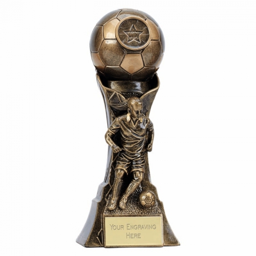 Genesis Female Footballer Trophy 8 Inch (20cm) : New 2019