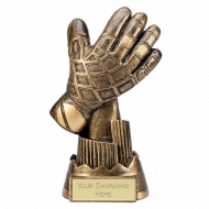 Goalie Glove 6.75 Inch (17cm) Football Trophy : New 2019