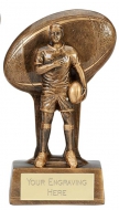 Soul Rugby Trophy Award 7.25 Inch (18.5cm) : New 2020