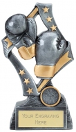 Flag Boxing Trophy Award 6.75 Inch (17cm) : New 2020