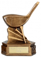 Hexagon Golf Trophy Award Driver 6 Inch (15cm) : New 2020