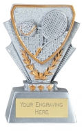 Tennis Trophy Award Mini Presentation Cup Trophy Award 3 3/8 Inch (8.5cm) : New 2020