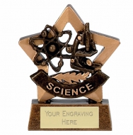 Mini Star Science Award Trophy AGGT 3.25 Inch