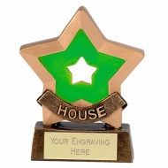 Mini Star Green House Award Trophy AGGT 3.25 Inch