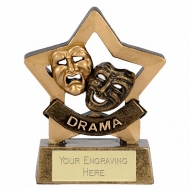 Mini Star Drama Award Trophy AGGT 3.25 Inch
