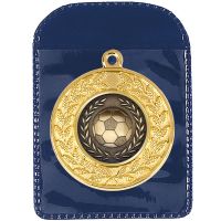 Large Medal Pouch Blue 62 x 86mm