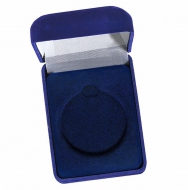 Medal Case50 Blue Velvet Blue 50mm