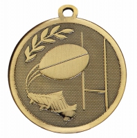 GALAXY Rugby Medal Bronze 45mm