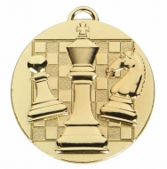 TARGET Chess Medal Gold 50mm