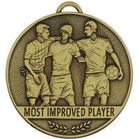 TEAM SPIRIT 'Most Improved Player' Bronze 60mm