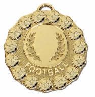 FIESTA Football Medal Gold 50mm