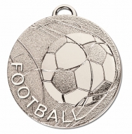 CYCLONE Football Medal Silver 50mm