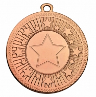 VF Centre Stars Medal - Bronze - 50mm diameter- New 2018