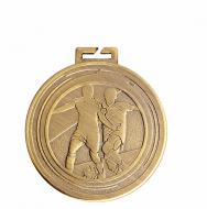 Aura Football Medal 2 Inch (50mm) Diameter : New 2019