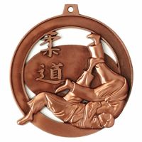 Halo Judo Personalised Medal 2.75 Inch (70mm) Diameter