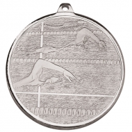 Frosted Glacier Swimming Medal