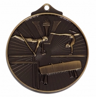 Horizon52 Gymnastics Medal Bronze 52mm