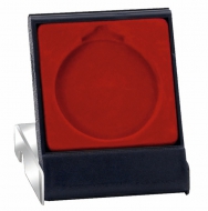 VIP50 Medal Case Black/Red 50mm
