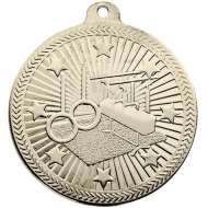 VF50 Gymnastics Medal Silver 50mm