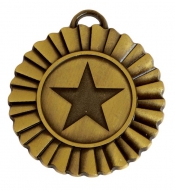Rosette Medal 1 3/8 Inch (45mm) Diameter : New 2020