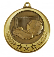Spectrum Football Medal Award 2.75 Inch (70mm) Diameter : New 2020