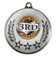 Spectrum 3rd Place Medal Award 2 Inch (50mm) Diameter : New 2020