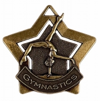 Mini Star Gymnastics Medal Bronze 60mm
