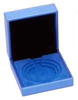 Blue Satin Medal Award Box 50/60/70 For 50/60/70mm Medals