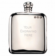Campbell Classic Flask 4oz Pewter 4oz