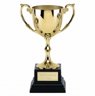 Recognition Gold Cast Presentation Cup Award Gold 4.5 Inch