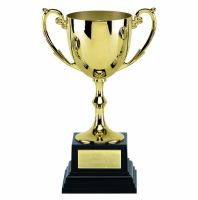 Recognition Gold Nickel Plated Presentation Cup On A Heavyweight Base 14cm (5 1/2
