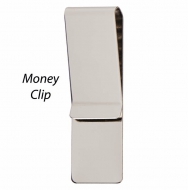 Money Clip Silver 68 x 19mm