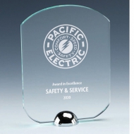 Gravity Standard Jade Glass Award 7 1/8 Inch (18cm) : New 2020