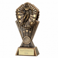 Cosmos Female Football Trophy 8 Inch (20cm) : New 2019