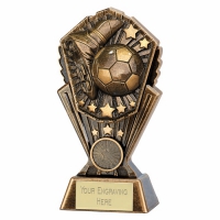 Cosmos Football Boot & Ball Trophy 7 inch (17.5cm) : New 2019