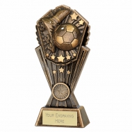 Cosmos Football Trophy Boot & Ball 8 Inch (20cm) : New 2019